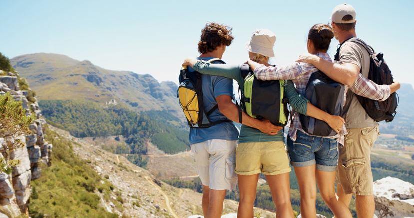 Étudiants internationaux en voyage